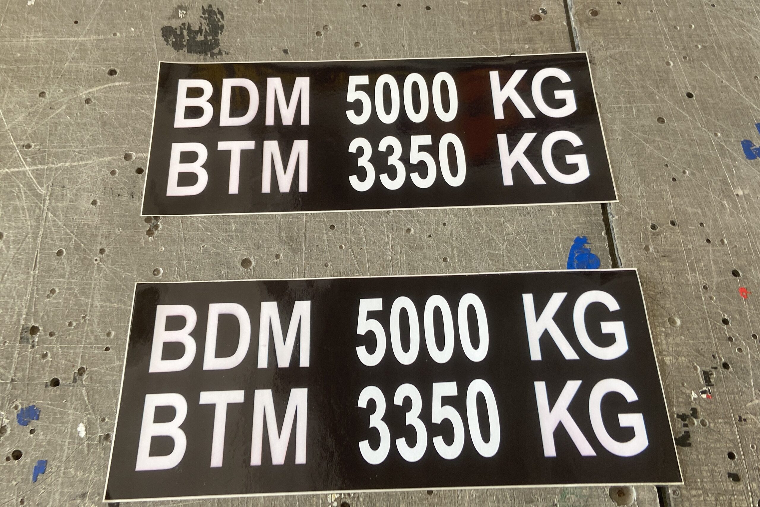 Sticker BDM and BTM